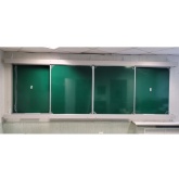 Подвесная (каркасная) настенная рельсовая система 4-х досочная PolyGlide Doors