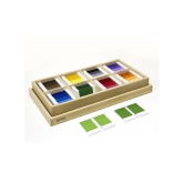 Дидактическая игра: Цветные таблички - ящик 4 "Монтессори"