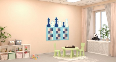 Декоративная панель Ньютоникум "Шахматные фигуры-2"