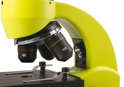 Оптический микроскоп Levenhuk Rainbow 50L PLUS Lime\Лайм