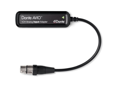 Адаптер балансного линейного сигнала в сеть Dante Audinate ADP-DAI-AU-1X0