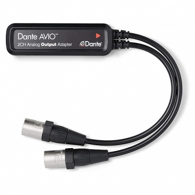 Адаптер вывода балансного линейного сигнала из сети Dante Audinate ADP-DAO-AU-0X2