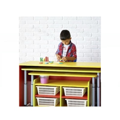 Многофункциональный детский стол с набором корзин «Приоритет» Поместим все