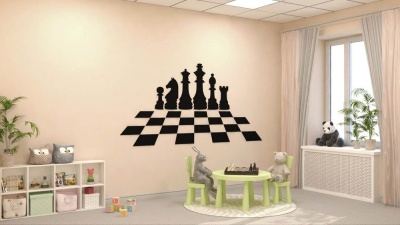 Декоративная панель Ньютоникум "Шахматы"