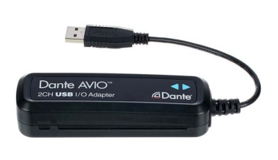 Адаптер USB-A в сеть Dante Audinate ADP-USB-AU-2X2