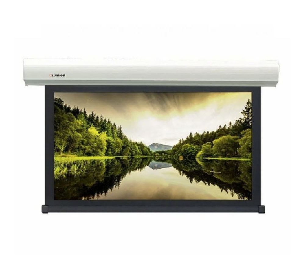 Экран с электроприводом Lumien Master large Control 284x441 cм