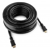 Кабель Cablexpert HDMI-10M-F, v2.0, 19M/19M, 10м, черн/позол.раз-ы/экран/пакет/ферит
