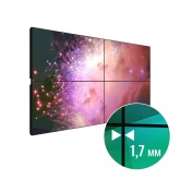 Видеостена LigaSmart 2х2 110" Межпанельный шов 1,7 мм