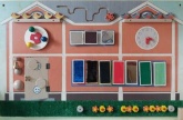 Тактильная панель с декоративными элементами ИНТ ПАРК Дом