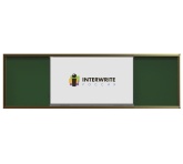 Комплект рельсовой системы с классной доской IGB1M и интерактивной панелью Interwrite 65