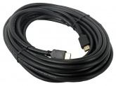 Кабель Гарнизон HDMI-7,5M, v1.4, 7,5м, черный, позол.разъемы, экран, пакет