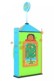 Дидактическая напольная панель IKC Play Tower Woody