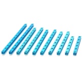 Набор П-образных балок квадратного сечения Makeblock Beam0808 Robot Pack-Blue