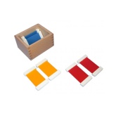 Дидактическая игра: Цветные таблички - ящик 1 "Монтессори"