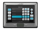 Настенная сенсорная панель AMX NXD-700i (Modero wall/flush mount touch panel with black Mystique-style bezel)