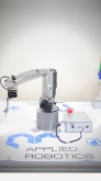 Учебный робот-манипулятор с плоско-параллельной кинематикой и комплектом навесного оборудования