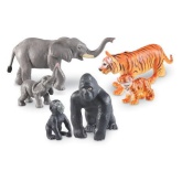 Развивающий игровой набор «Животные джунглей. Мамы и малыши» Learning Resources LER0839 (6 элементов)