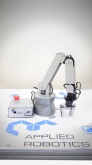 Учебный робот-манипулятор с угловой кинематикой и комплектом навесного оборудования