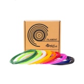Комплект пластика PCL для 3D ручки XYZPrinting (72 гр) (9 цветов по 8 метров каждого)