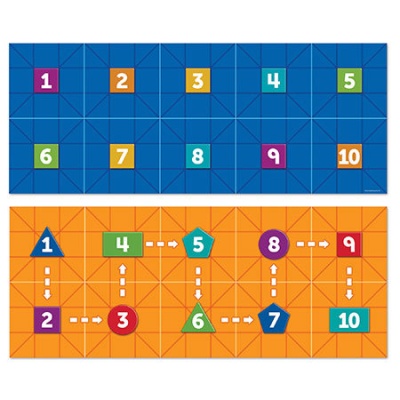 Коврик для Робомыши "Математический коврик" Learning Resources LER2861 (16 элементов)