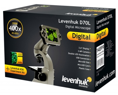 Цифровой микроскоп Levenhuk D70L