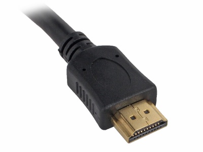 Кабель HDMI-20M, v1.4, 19M/19M, 20м, черный, позол.разъемы, экран, пакет