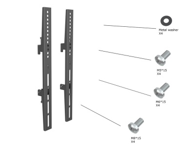 Вертикальные направляющие Multibrackets M3736