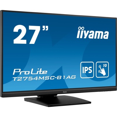 Настольный 27” сенсорный монитор Iiyama T2754MSC-B1AG