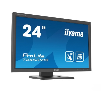 Настольный 24” сенсорный монитор Iiyama T2453MIS-B1