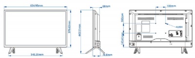 Гостиничный телевизор Philips 28HFL4014/12