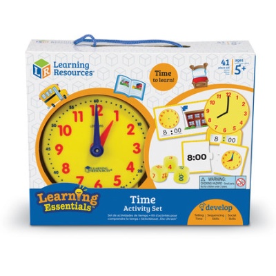 Развивающий игровой набор "Учимся определять время" Learning Resources LER3220 (41 элемент)