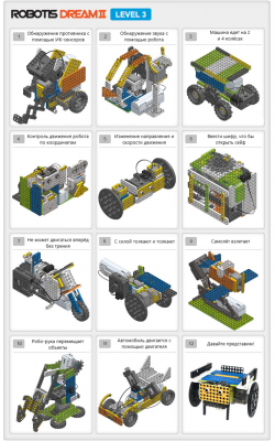 Образовательный робототехнический набор ROBOTIS DREAM 2 Level 3 Kit