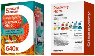 Оптический микроскоп Discovery Micro Terra с книгой