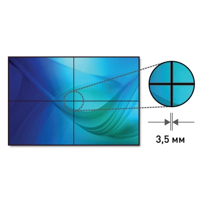 Видеостена 2х2 110" Hikvision DS-D2055LU-Y