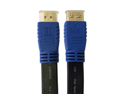 Кабель HDMI Kramer Electronics C-HM/HM/FLAT/ETH-15 c Ethernet (v 1.4) 4.6 м (97-01014015)