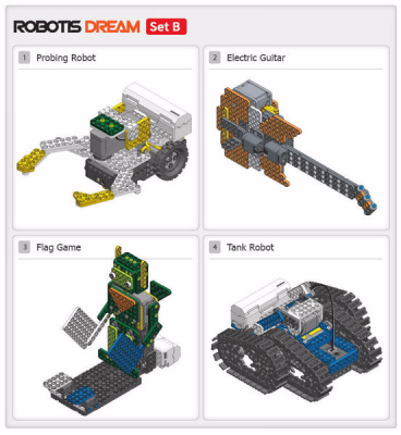Образовательный робототехнический набор ROBOTIS DREAM Set B