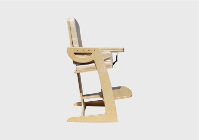 Комплект "Универсальный растущий стульчик со столешницей и мягким сиденьем" Romsens