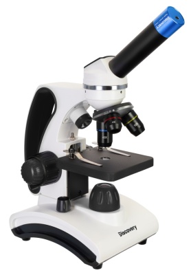 Цифровой микроскоп Levenhuk Discovery Pico Polar с книгой