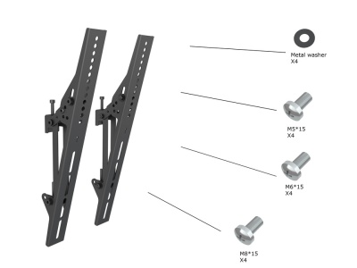 Вертикальные направляющие Multibrackets M3743