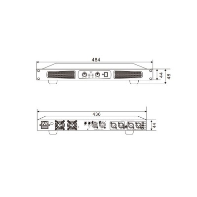 Усилитель мощности ITC TC-2500B