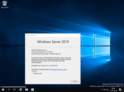 Лицензия Microsoft Windows 2019 Standard Server English 16 Core DVD Pack