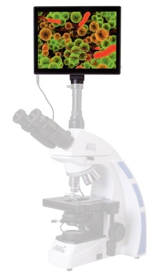 Камера цифровая для микроскопа Levenhuk MED 5 Мпикс с ЖК-экраном 9,4"