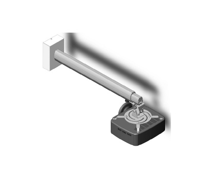 Крепление для проектора FIX P800-1400 (silver) (штанга 800-1400 мм.) настенно-потолочное
