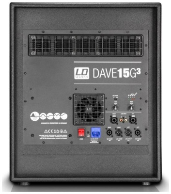 Компактный активный комплект PA-системы 15" LD Systems DAVE 15 G3 SETUP