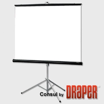 Экран на штативе Draper Consul AV (1:1) 40/40" (102x102, XT1000E MW)