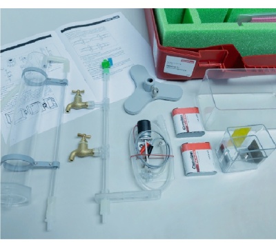 Комплект лабораторного оборудования "Давление жидкостей. Схема водопровода" 8231