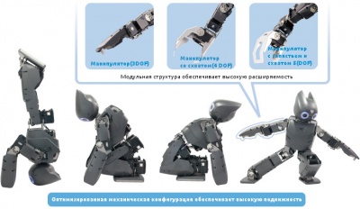 Образовательный робототехнический набор ROBOTIS OP2 (DARwIn-OP Deluxe Edition)