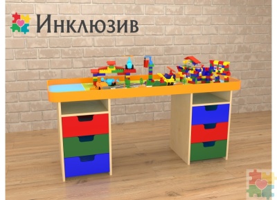 Дидактический детский стол Инклюзив «Знайка»